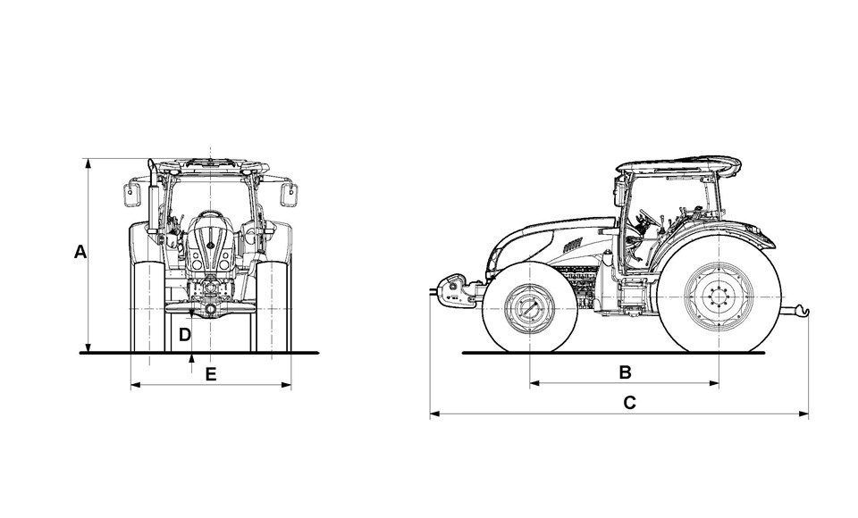 LANDPOWER T3 CAB DIMENSIONS